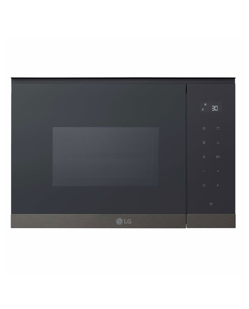 LG MICROONDAS 25LT 900W GRILL 900W VIDRO PRETO