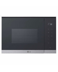 LG MICROONDAS 25LT 900W GRILL 900W VIDRO PRETO