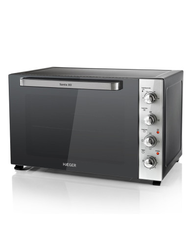 HAEGER FORNO 80LT 2400W SANTIS PRETO HAEGER FORNO 80LT 2400W SANTIS PRETO
