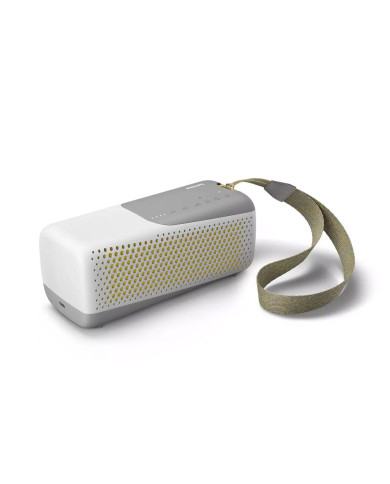 PHILIPS COLUNA PORTATIL BLUETOOTH 12H AUT. BRANCO PHILIPS COLUNA PORTATIL BLUETOOTH 12H AUT. BRANCO