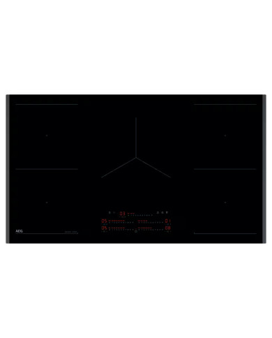 AEG PLACA INDUÇAO 90CM 5 ZONAS BISELADA AEG PLACA INDUÇAO 90CM 5 ZONAS BISELADA
