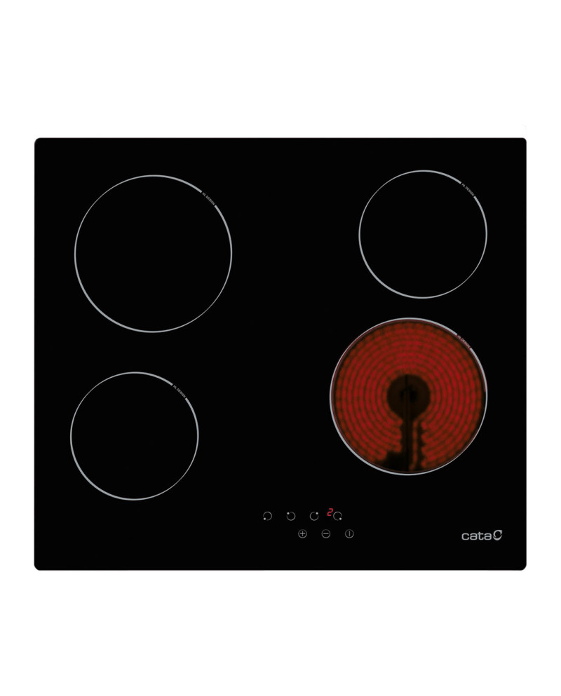 CATA PLACA VITROCERAMICA 60CMS 4 ZONAS