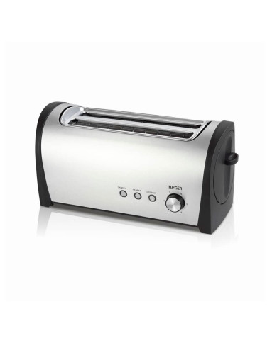 HAEGER TORRADEIRA 1400W 2 RANHURAS LONGAS INOX HAEGER TORRADEIRA 1400W 2 RANHURAS LONGAS INOX
