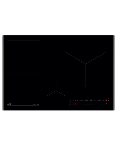 AEG PLACA INDUÇAO 80CM 4 ZONAS BISELADA AEG PLACA INDUÇAO 80CM 4 ZONAS BISELADA