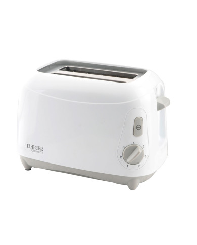 HAEGER TORRADEIRA 900W 2 RANHURAS BRANCA HAEGER TORRADEIRA 900W 2 RANHURAS BRANCA