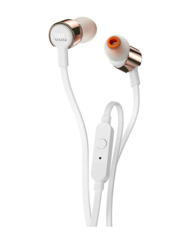 JBL AURICULAR C/ MICROFONE ROSA/DOURADO JBL AURICULAR C/ MICROFONE ROSA/DOURADO