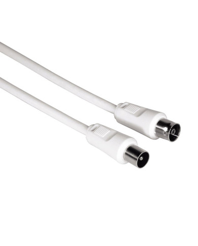 HAMA CABO ANTENA COAX M/F 75DB 1.5MT BRANCO HAMA CABO ANTENA COAX M/F 75DB 1.5MT BRANCO