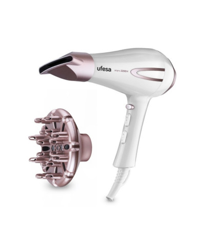 UFESA SECADOR 2200W 2VELOC 3TEMP MOTOR AC UFESA SECADOR 2200W 2VELOC 3TEMP MOTOR AC