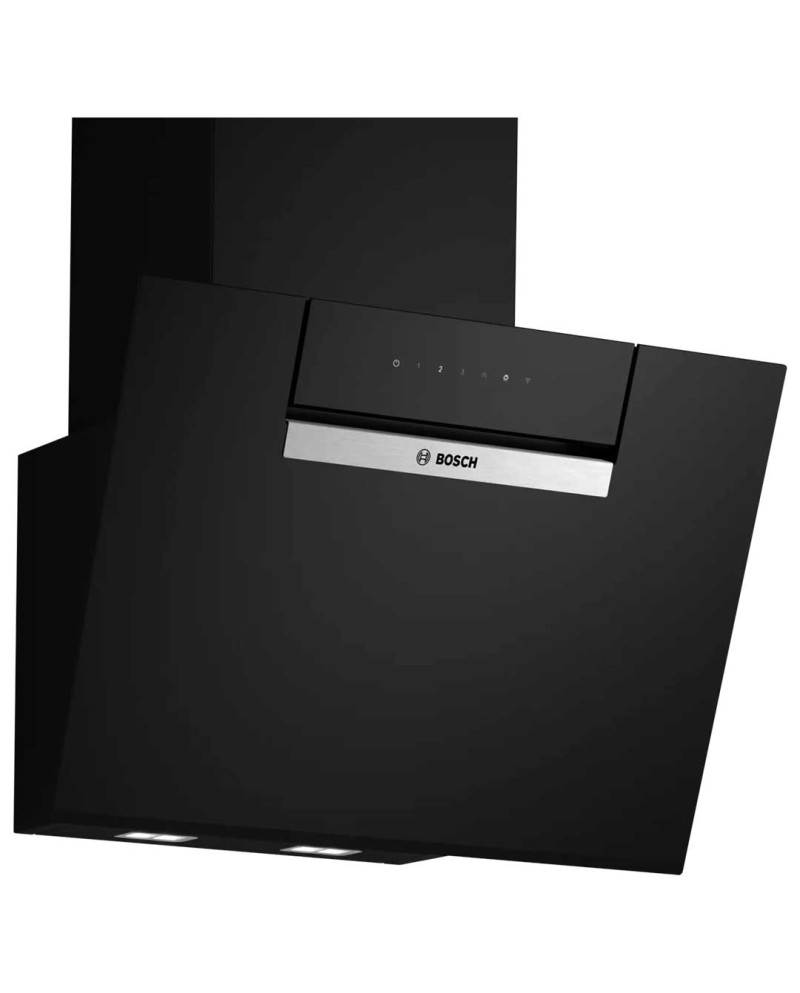 BOSCH CHAMINE PAREDE 60CM VIDRO PRETO A+