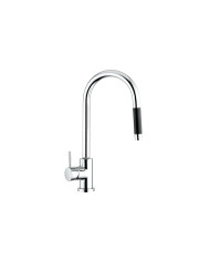 FRANKE MISTURADORA LINA SEMI PRO CROMADO PRETO