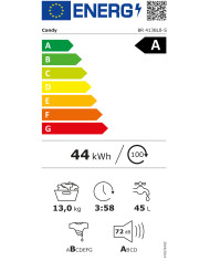 CANDY MAQUINA ROUPA 13KG 1400RT (A)