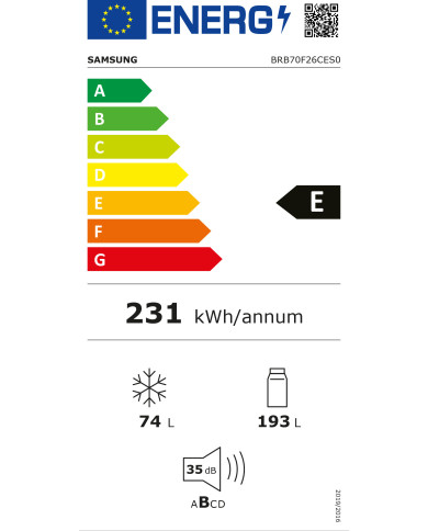 SAMSUNG COMBINADO INTEG 1775X540X550 267LT (E) SAMSUNG COMBINADO INTEG 1775X540X550 267LT (E)