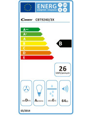 CANDY EXAUSTOR 90CM INOX B