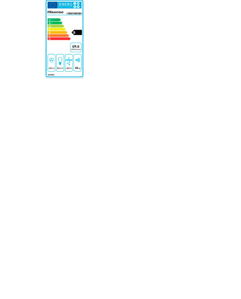 HISENSE CHAMINE 60CM 650M3H VIDRO PRETO INOX (B) HISENSE CHAMINE 60CM 650M3H VIDRO PRETO INOX (B)