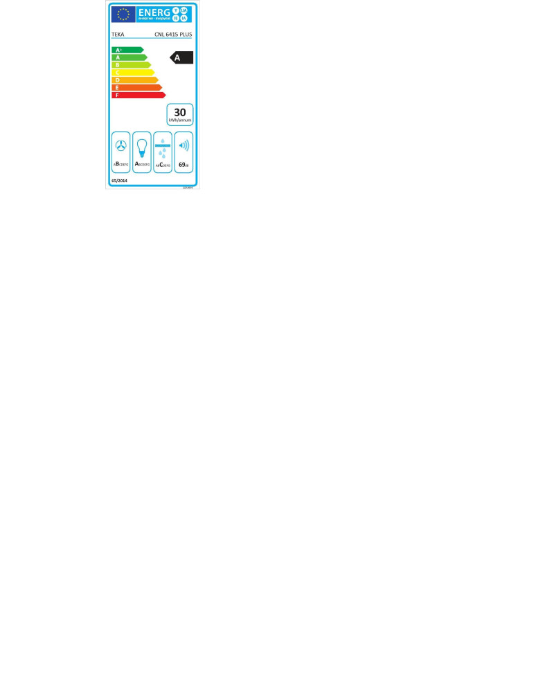 TEKA EXAUSTOR 60CM GAVETA 5VEL+INT MAX 385M3/H INOX A