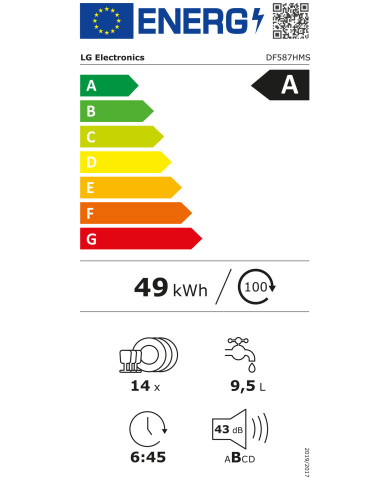 LG MAQUINA LOUÇA 10PROG 14TALHERES ESSENCE BLACK (A)