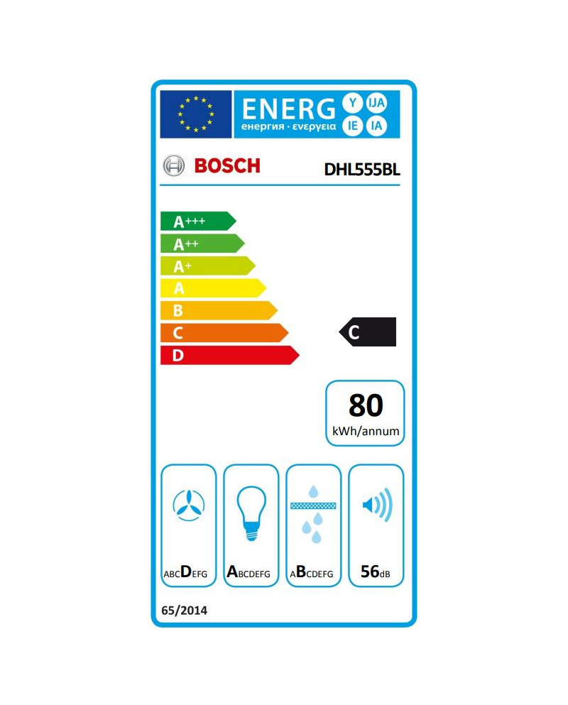 BOSCH EXAUSTOR 53CMS 2 MOTORES 3VEL + 1INTENSIVA 618M3/H C