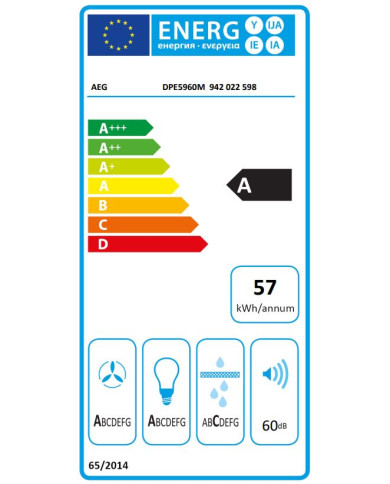 AEG EXAUSTOR 90CM 3VEL+1INT MAX 660M3/H CINZA A AEG EXAUSTOR 90CM 3VEL+1INT MAX 660M3/H CINZA A
