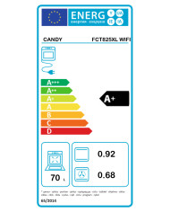 CANDY FORNO MULTIF 10PROG 70LT INOX A+ CANDY FORNO MULTIF 10PROG 70LT INOX A+