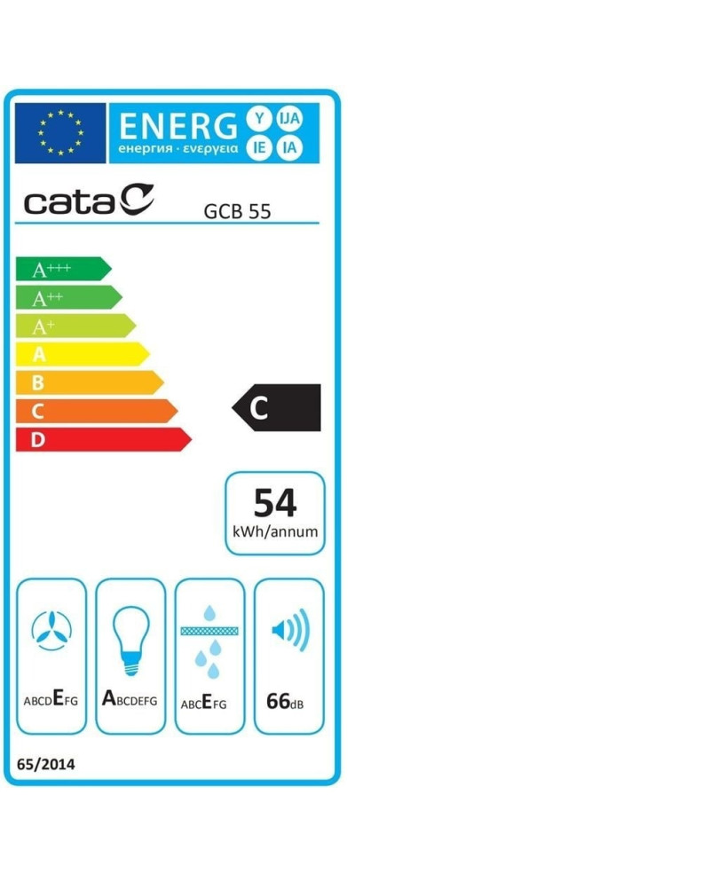 CATA EXAUSTOR 55CM 372M3H 3VEL INOX