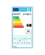 CATA CHAMINE 70CM 294M3/H INOX