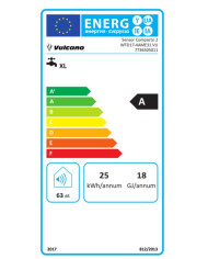 VULCANO ESQUENTADOR 17LT EXAUSTAO ESTANQUE VENT BUT A
