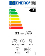 AEG MAQUINA ROUPA 11KG 1400RT (A)