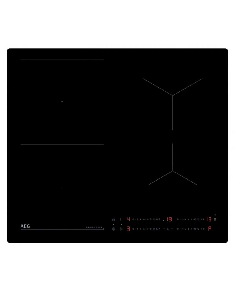 AEG PLACA INDUÇAO 60CM BISELADA 6000 BRIDGE