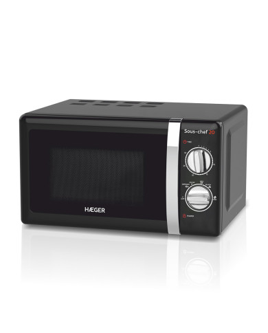 HAEGER MICROONDAS 20LT 700W PRETO HAEGER MICROONDAS 20LT 700W PRETO