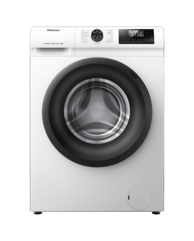 HISENSE MAQUINA ROUPA 8KG INVERTER 1400RT (A) HISENSE MAQUINA ROUPA 8KG INVERTER 1400RT (A)