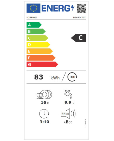 HISENSE MAQUINA LOUÇA 6PROG 16TALHERES SILVER (C) HISENSE MAQUINA LOUÇA 6PROG 16TALHERES SILVER (C)