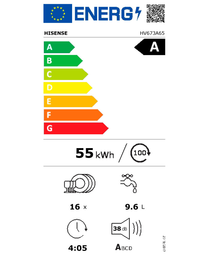 HISENSE MAQUINA LOUÇA INTEG 7PROG 16TALH (A)