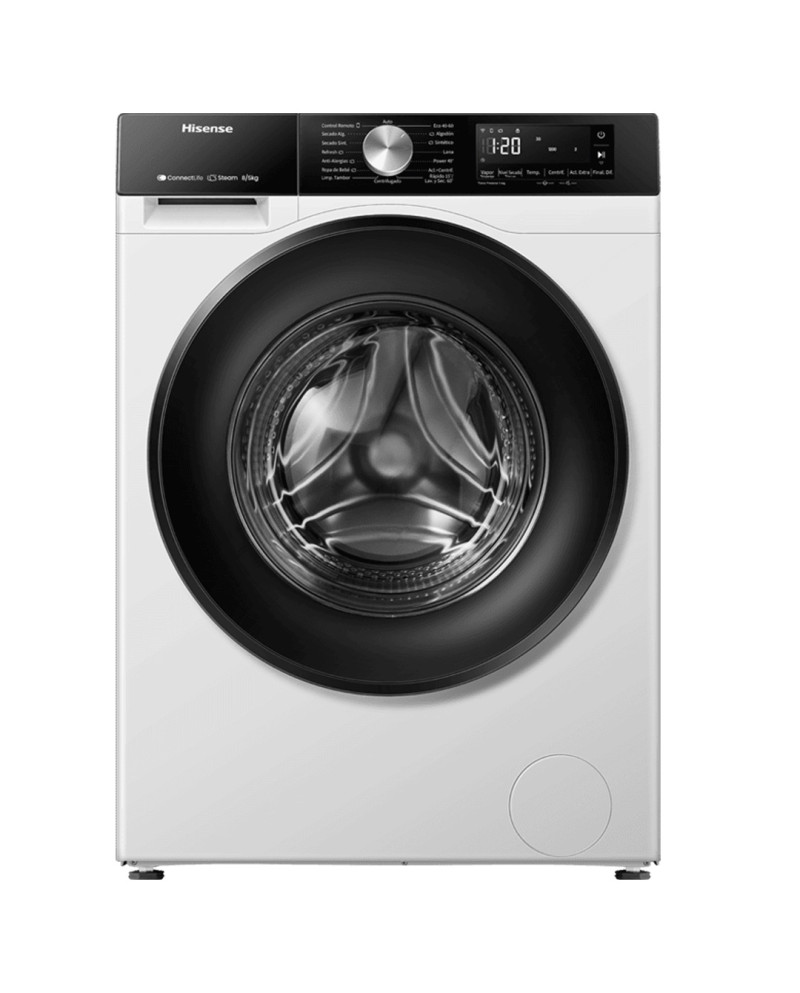 HISENSE MAQUINA LAVAR 8KG E SECAR 5KG 1400RT (D)