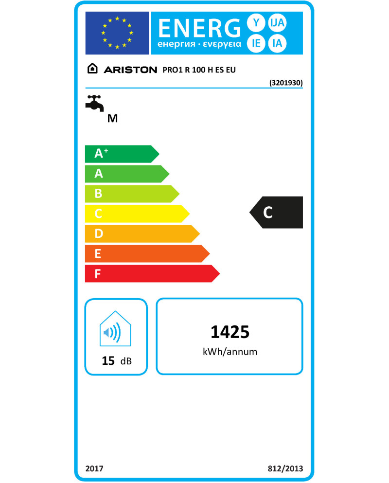ARISTON TERMOACUMULADOR 100LT HORIZONTAL C