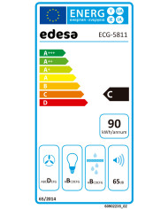 EDESA EXAUSTOR INTEGRAR 60CM MAX 645M3/H PRETO C