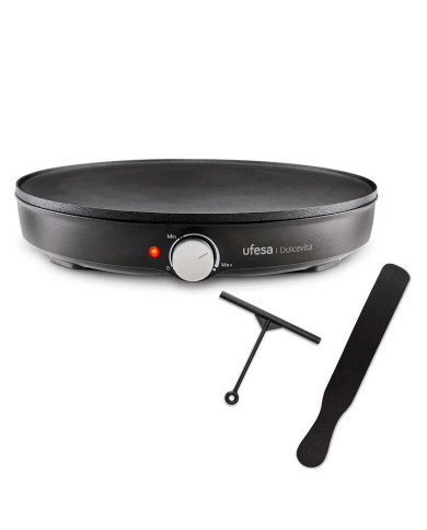 UFESA MAQUINA DE CREPES 1000W 30CM DIAMETRO UFESA MAQUINA DE CREPES 1000W 30CM DIAMETRO