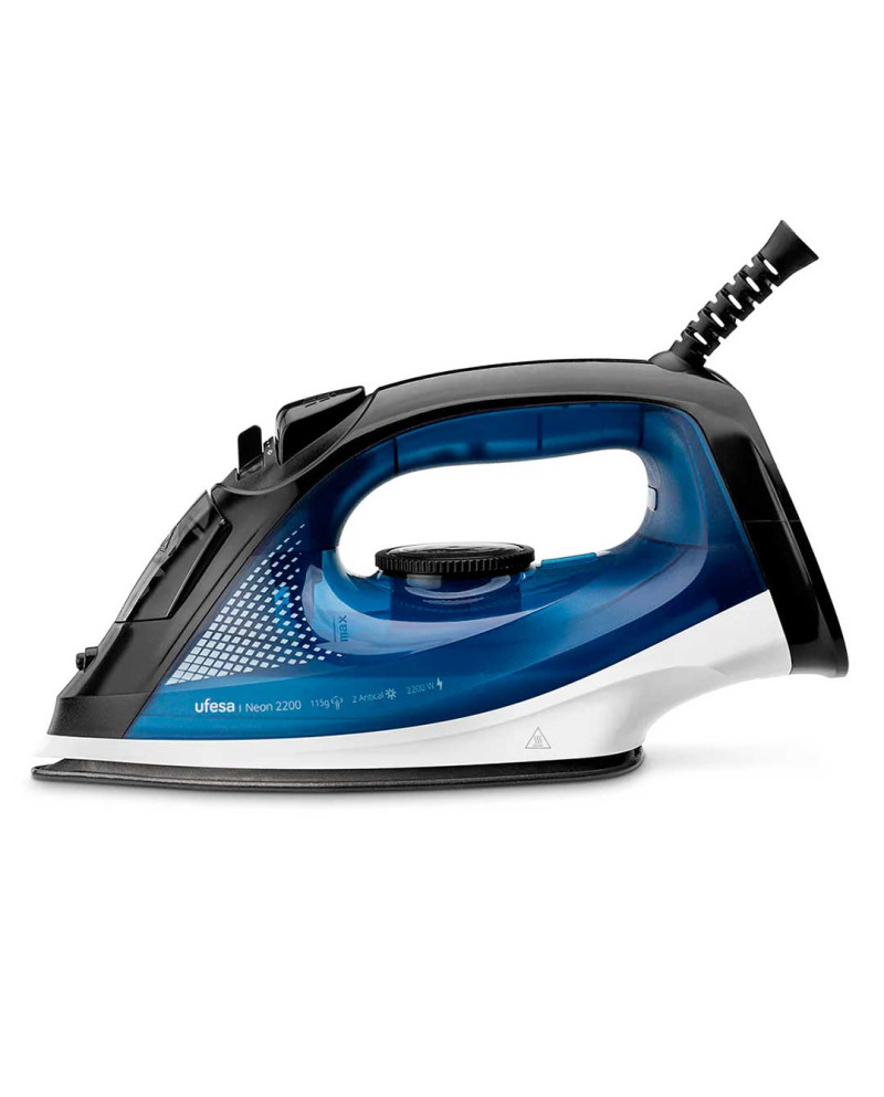 UFESA FERRO VAPOR 2200W 20GR/MIN SUPER VAPOR 115GR/MIN