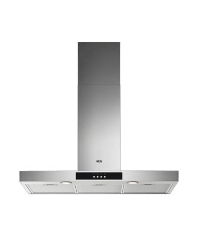 AEG CHAMINE PAREDE 90CM 600m3/h VIDRO PRETO/INOX C AEG CHAMINE PAREDE 90CM 600m3/h VIDRO PRETO/INOX C