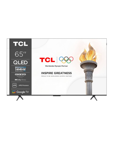 TCL QLED 65" 4K UHD GOOGLE TV 4HDMI 1USB (F) TCL QLED 65" 4K UHD GOOGLE TV 4HDMI 1USB (F)