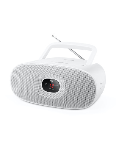 MUSE RADIO PORTATIL C/CD RADIO MW/FM 230V BRANCO MUSE RADIO PORTATIL C/CD RADIO MW/FM 230V BRANCO