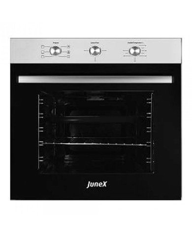 JUNEX FORNO MULTIF 71LT INOX E VIDRO PRETO A JUNEX FORNO MULTIF 71LT INOX E VIDRO PRETO A