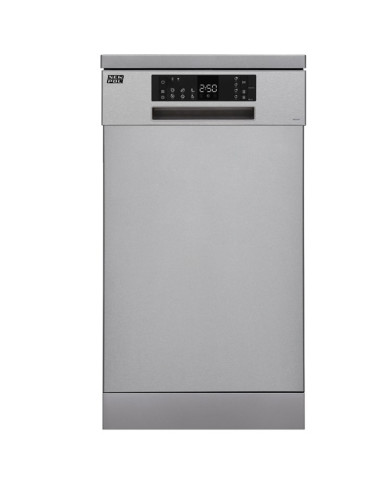 NEW POL MAQUINA LOUÇA 45CM 6PROG 10TALHERES INOX (E) NEW POL MAQUINA LOUÇA 45CM 6PROG 10TALHERES INOX (E)