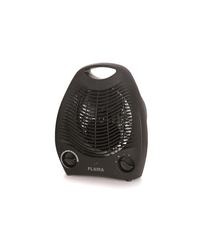 FLAMA TERMOVENTILADOR 2000W 2 NIVEIS AQUECIMENTO PRETO