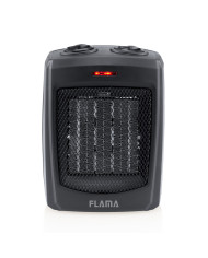 FLAMA TERMOVENTILADOR 2000W 2 NIVEIS AQUECIMENTO PRETO