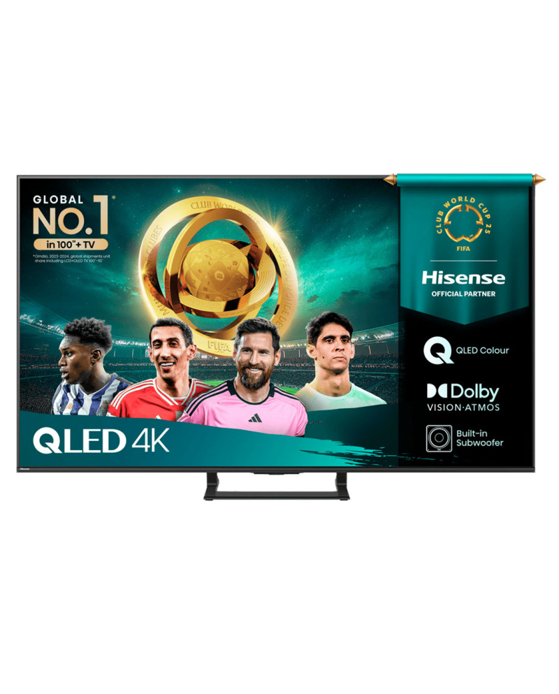 HISENSE QLED 65" 4K UHD SMARTTV 3HDMI 2USB (E)