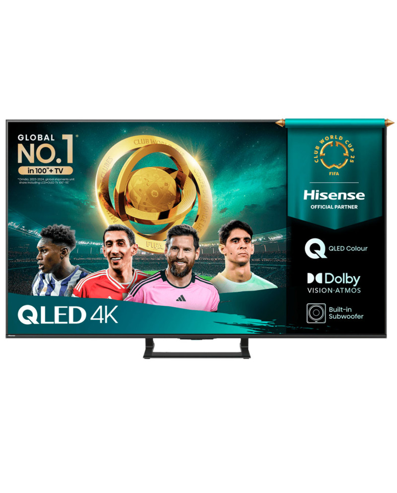 HISENSE QLED 75" 4K UHD SMARTTV 3HDMI 2USB (E)