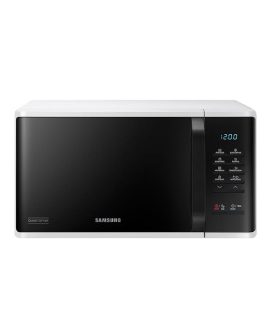 SAMSUNG MICROONDAS 23LT 800W S/GRILL BRANCO/PRETO SAMSUNG MICROONDAS 23LT 800W S/GRILL BRANCO/PRETO