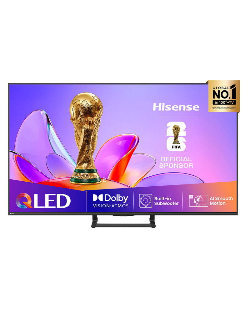 HISENSE QLED 50" 4K UHD SMARTTV 3HDMI 2USB (E)
