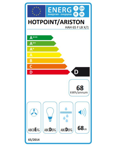 HOTPOINT EXAUSTOR 60CM INOX D HOTPOINT EXAUSTOR 60CM INOX D