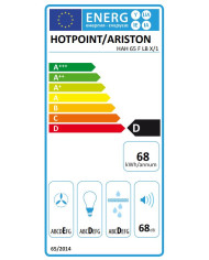 HOTPOINT EXAUSTOR 60CM INOX D